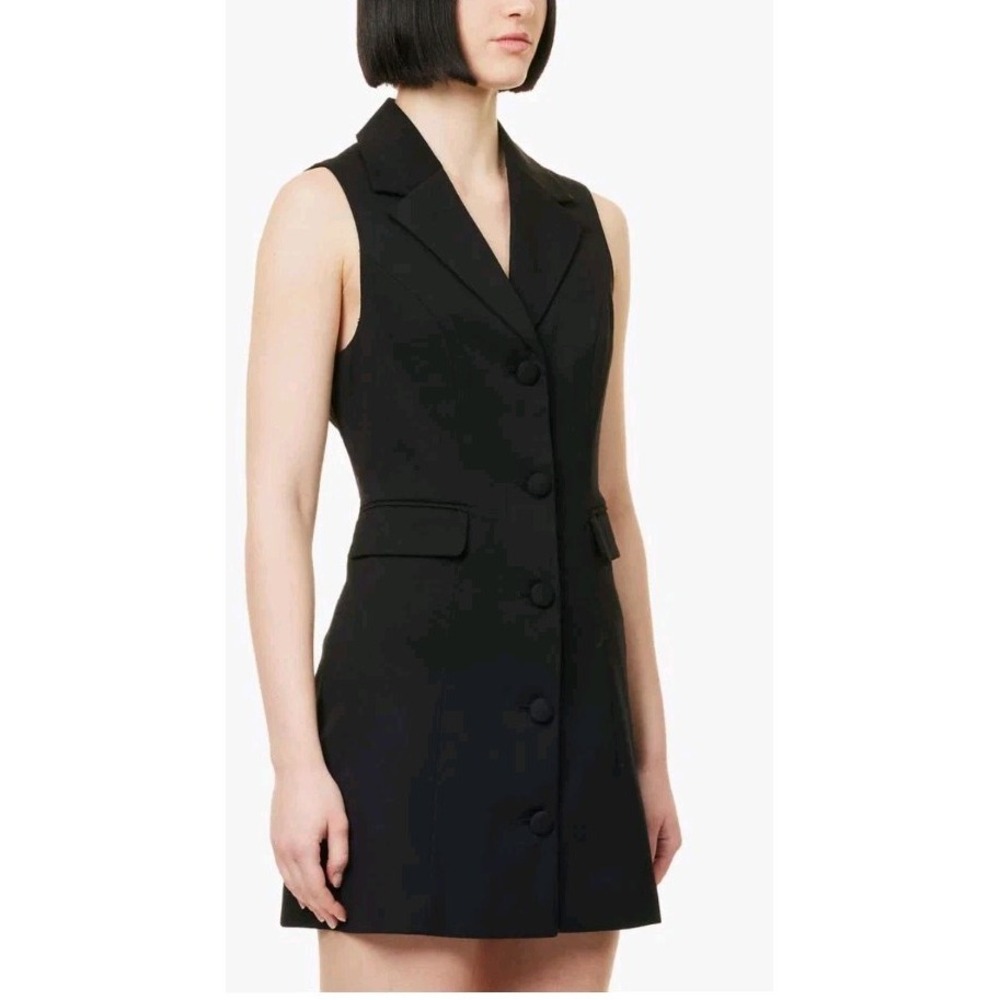 Reformation 6 Acelynn Slim-Fit Stretch-Woven Mini Dress